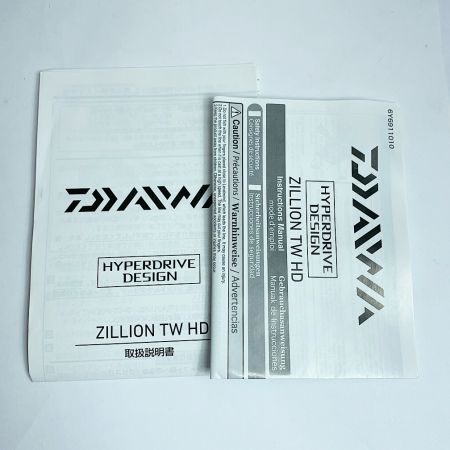  DAIWA ダイワ 22ジリオンTW HD 1000XH　ベイトリール　ハンドル（SLPWORKS)付 00630132