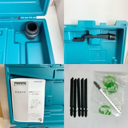  MAKITA マキタ 18Ｖ　充電式ジグソー JV184D ブルー 充電池3.0AH1個（充電回数62回）  ケース 付