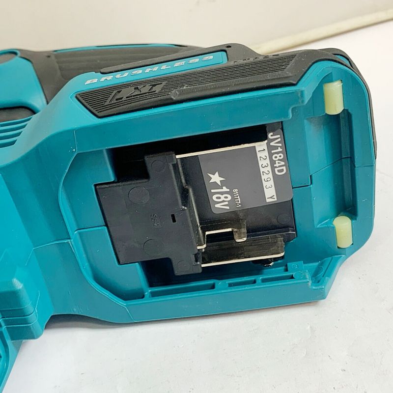 中古】 MAKITA マキタ 18Ｖ 充電式ジグソー JV184D ブルー 充電池3.0 ...