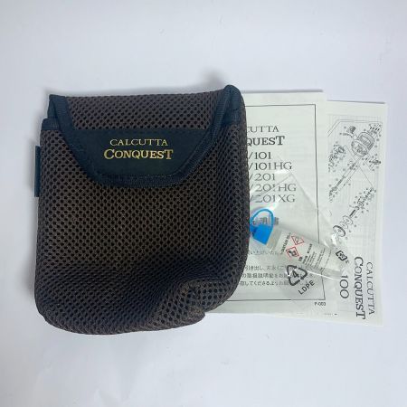  SHIMANO シマノ CALCUTTA CONQUEST カルカッタコンクエスト　201XG ベイトリール　打痕跡あり 201XG