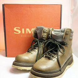 ★★ SIMMS フリーストーンブーツ　7サイズ　ヨゴレあり ブラウン Bランク