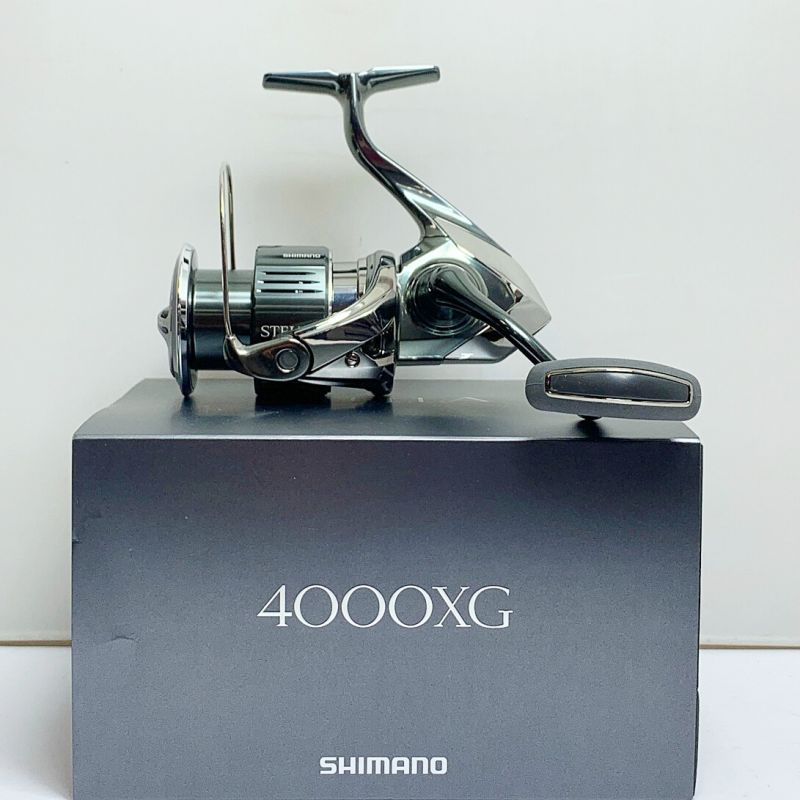 中古】 SHIMANO シマノ 22ステラ 4000XG スピニングリール 箱、ポーチ ...