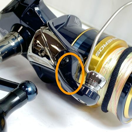  SHIMANO シマノ 21スフェロスSW 8000HG スピニングリール　ハンドルノブ（ゴメクサス）箱付 043658