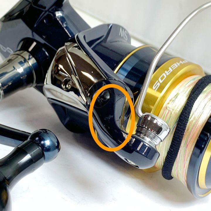 SHIMANO シマノ 21スフェロスSW 8000HG スピニングリール ハンドルノブ（ゴメクサス）箱付  043658｜中古｜なんでもリサイクルビッグバン