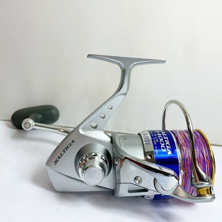 DAIWA ダイワ ソルティガ-Z4500H スピニングリール ポーチ付 058930｜中古｜なんでもリサイクルビッグバン