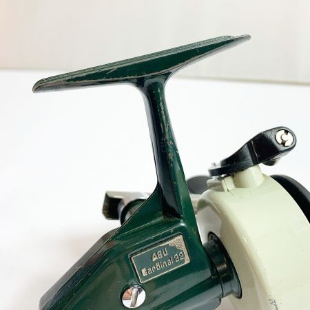  Abu Garcia アブガルシア カーディナル33 替スプール付　スピニングリール グリーン系