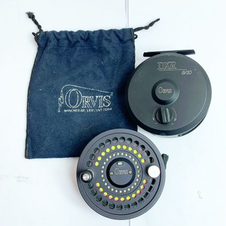  ORVIS フライリール　替えスプール付　 DXR 9/10 