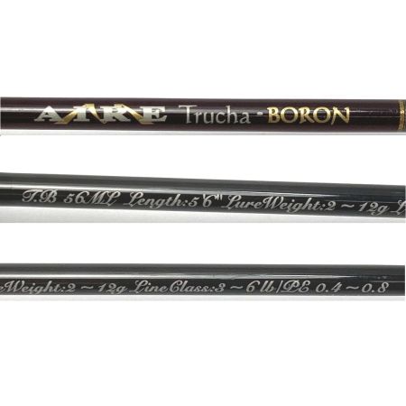  M-AIRE Mアイレ トゥルーチャボロン TB-56ML ルアーロッド 竿袋付き