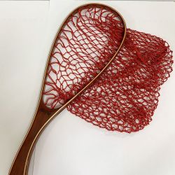 ★★ FISHOWL ランディングネット  長さ　約40ｃｍ　　25×13ｃｍ Bランク