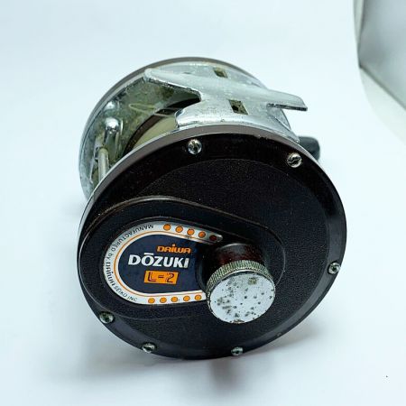  DAIWA ダイワ 両軸リール　DOZUKI L-2　キズ、ヨゴレ、サビ多数あり DOZUKI L-2