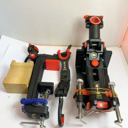 ★★  スーパーラーク、ちびラーク、受太郎3点まとめ　ロッドホルダー　ロッドキーパー ｽｰﾊﾟｰﾗｰｸ Bランク