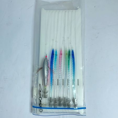   イカ仕掛けまとめ　イカ釣り イカ針 スッテ 仕掛け ひらひら針など 　約130点　釣り用品