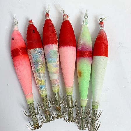   イカ仕掛けまとめ　イカ釣り イカ針 スッテ 仕掛け ひらひら針など 　約130点　釣り用品