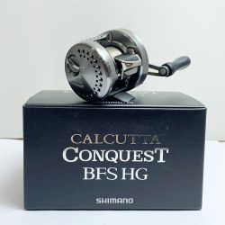 ★★ SHIMANO シマノ 17カルカッタコンクエストBFS HG-R ベイトリール 17カルカッタコンクエストBFS HG-R 03675 Aランク