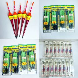 ★★  イカ餌釣りセット15個　餌巻テーラー9個まとめ　【未開封品】【長期保管品】 Sランク