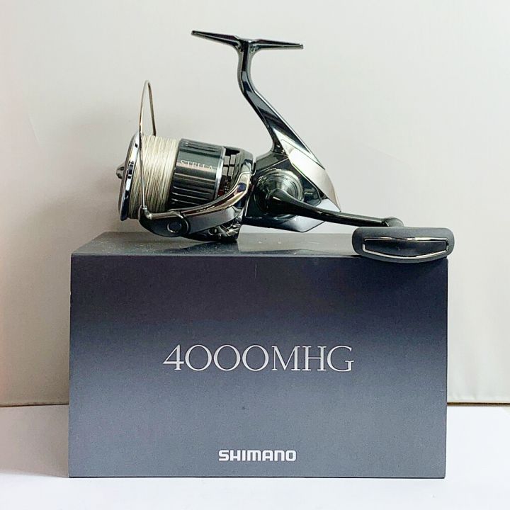 中古】 SHIMANO シマノ 22ステラ 4000MHG スピニングリール 043955｜総合リサイクルショップ なんでもリサイクルビッグバン  オンラインストア