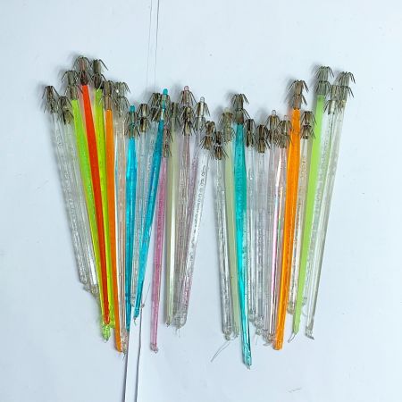  イカ仕掛けまとめ　約100点　ひらひら針　エサ巻テーラーほか