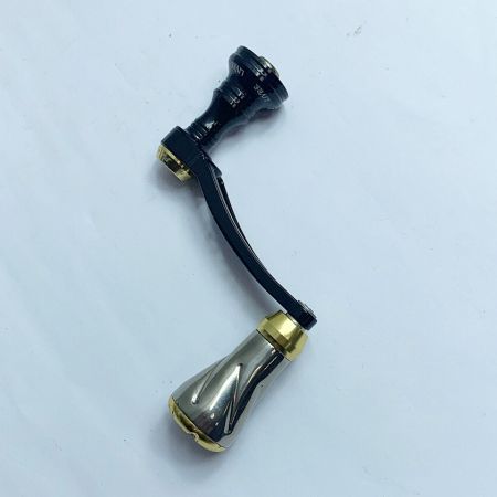  LIVRE Ｓハンドル　無段階可動システム　フォルテノブ　ダイワ用 FV50-55 ブラックＰ x ゴールドＧ