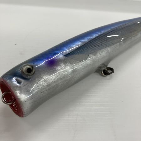 Guston ルアー ウーファー 230 ポッパー ブルー x シルバー