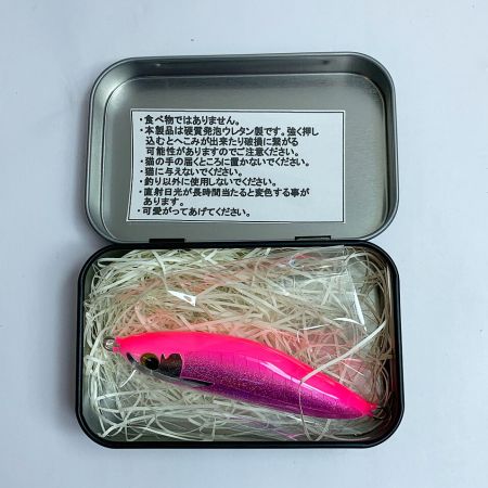  タナカクラフト ジグミノー　ケース付 ブレップ ピンク