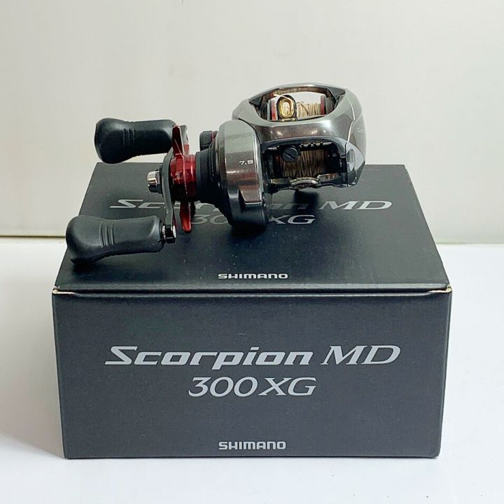 21スコーピオンMD 300XG ベイトリール シマノ SHIMANO 043573 釣り用品 リール ベイトリール｜中古｜なんでもリサイクルビッグバン