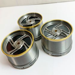 ★★ SHIMANO シマノ サーフリーダー　CI4+ 35 スプール3個まとめ　 SA62用 Aランク