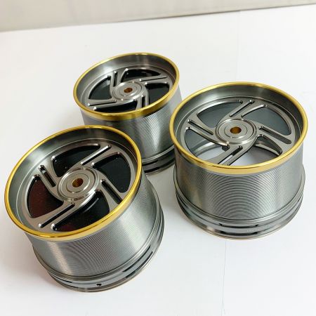  SHIMANO シマノ サーフリーダー　CI4+ 35 スプール3個まとめ　 SA62用