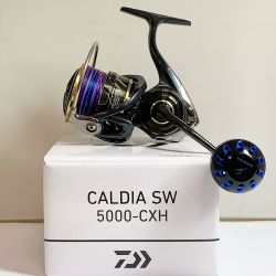 ★★ DAIWA ダイワ 22カルディアSW 5000-CXH/ゴメクサスノブ スピニングリール 00065170 (361562) Aランク