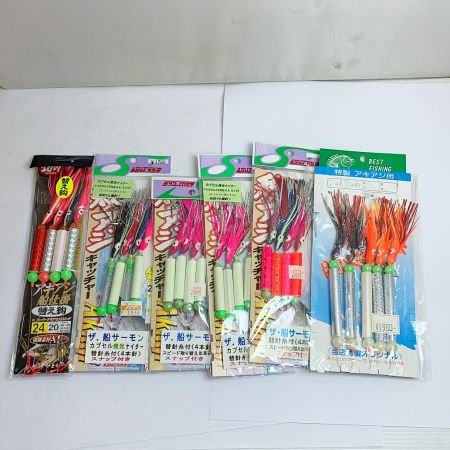   ステキ　がまかつ　秋アジキャッチャー　アキアジ船仕掛け　サーモンキャッチャー　25本