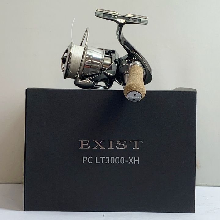 22イグジスト PC LT3000-XH キズ有 箱付 スピニングリール SLPWORKSコルクノブ付 ダイワ DAIWA 00061102 釣り用品 リール  スピニングリール｜中古｜なんでもリサイクルビッグバン