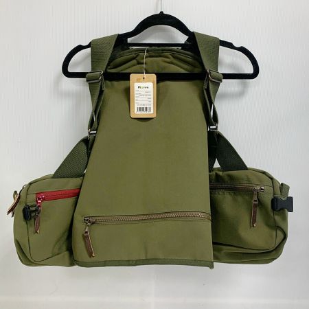  DECODE フィッシングベスト　20DEC-01 フリーサイズ オリーブ