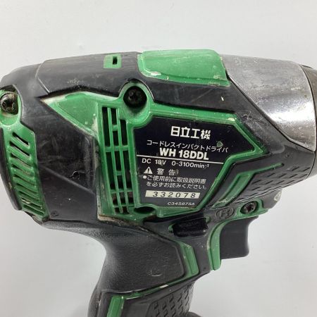HiKOKI ハイコーキ インパクトドライバ WH18DDL 充電池1個付