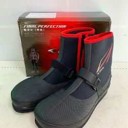 ★★ FINASL PERFEECTION 鮎タビ（中丸）　Ｌサイズ　25.5～26.0cm FP-5782 ブラック Sランク