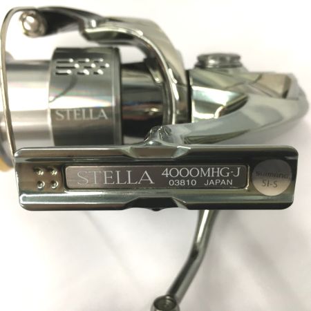  SHIMANO シマノ スピニングリール 18ステラ 4000MHG-J 03810