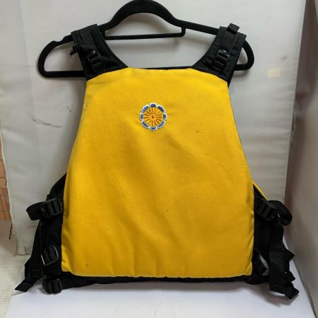  ロータスデザイン フローティングベスト ややヨゴレあり イエロー