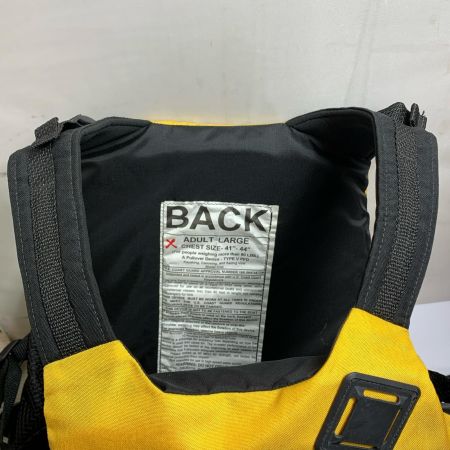  ロータスデザイン フローティングベスト ややヨゴレあり イエロー