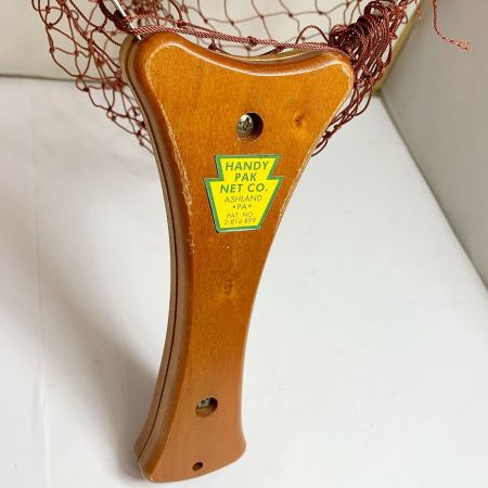   ランディングネット　糸にホツレあり　ハンディ　パックネット　キズあり