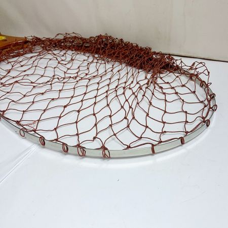   ランディングネット　糸にホツレあり　ハンディ　パックネット　キズあり