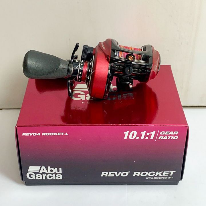 Abu Garcia アブガルシア REVO4 ROCKET-L ベイトリール キズあり 箱付
