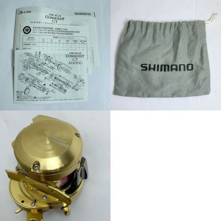  SHIMANO シマノ  オシアCQCT CONQUEST CT200HG　箱付 03816 CONQUEST CT200HG