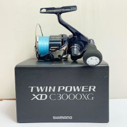 ★★ SHIMANO シマノ 21ツインパワーXD C3000XG スピニングリール　箱付 04291 Aランク