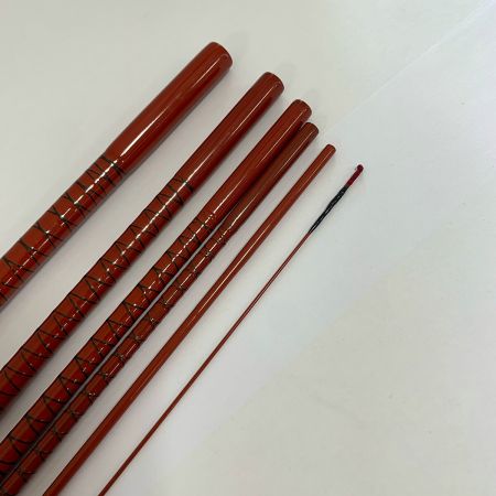  朱紋峰 17 5本継 ロッド ヘラ竿 朱紋峰 17 　6本継