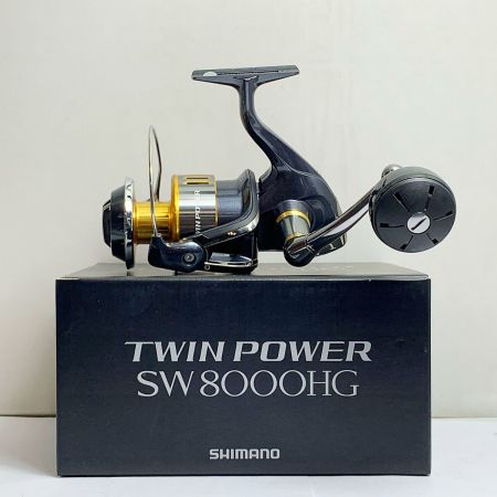 15ツインパワーSW8000HG 箱付 スピニングリール シマノ SHIMANO 03320 釣り用品 リール スピニングリール