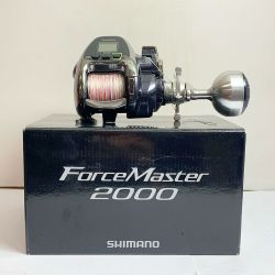 ★★ SHIMANO シマノ  フォースマスター2000 電動リール　ケーブル、箱付 ﾌｫｰｽﾏｽﾀｰ2000 Aランク