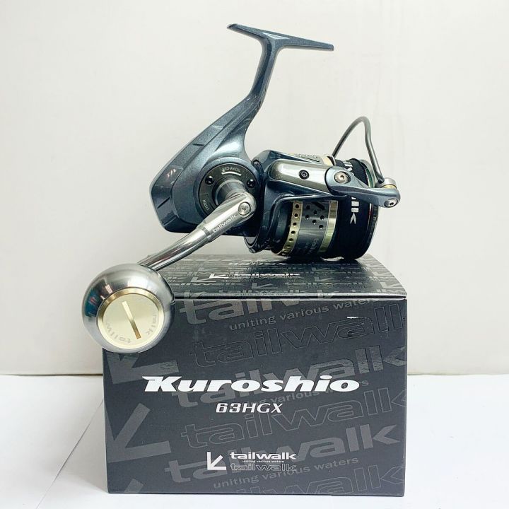 tailwalk テイルウォーク KUROSHIO 63HGX スピニングリール 19074｜中古｜なんでもリサイクルビッグバン