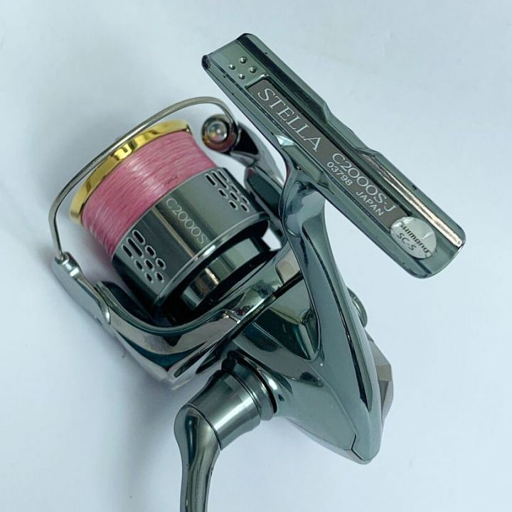 18ステラ C2000S スピニングリール キズ有 ソフトケース付 シマノ SHIMANO 03798 釣り用品 リール スピニングリール｜中古 ｜なんでもリサイクルビッグバン