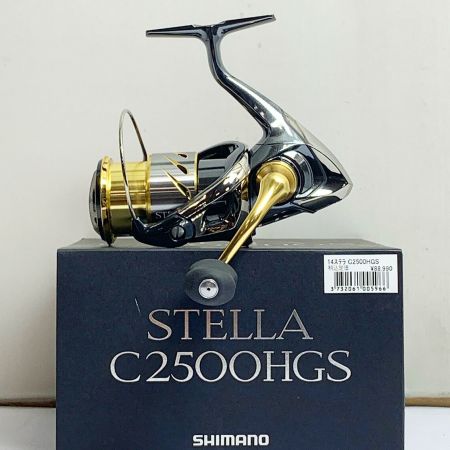 14ステラ C2500HGS スピニングリール　箱・取説・ソフトケース付 シマノ SHIMANO 03282 釣り用品 リール スピニングリール