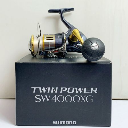 15ツインパワーSW 4000XG スピニングリール　キズあり シマノ SHIMANO 03315 釣り用品 リール スピニングリール