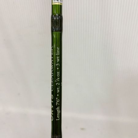  ORVIS クリアウォーター 763-4　フライロッド　ハードケース付
