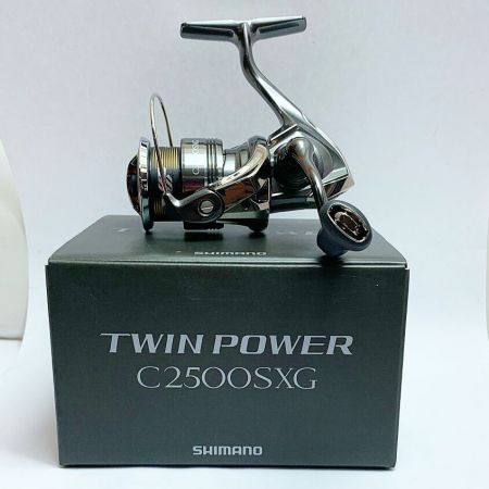 24ツインパワー C2500SXG スピニングリール 箱・取説付 シマノ SHIMANO 046772 釣り用品 リール スピニングリール